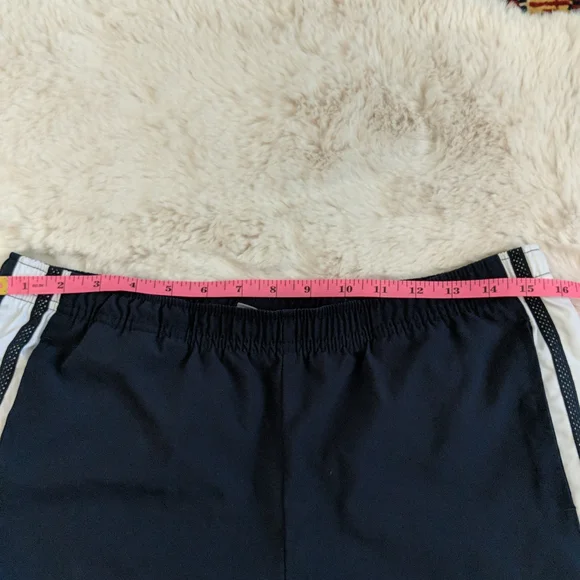 Nike Side Stripes Navy Blue Athletic pull-on Pants.  Size M(8-10) - Picture 8 of 12